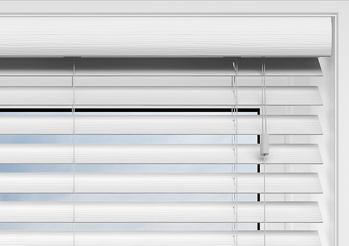 Ecowood, Brilliant White Fine Grain - Venetian Blind - Image 9